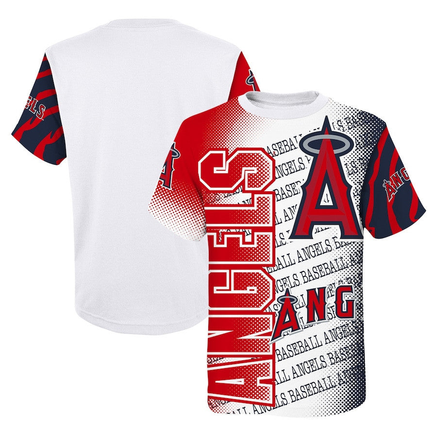 Los Angeles Angels Impact Hit Bold T-Shirt - White