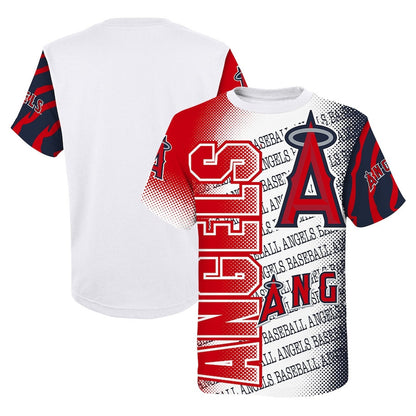 Los Angeles Angels Impact Hit Bold T-Shirt - White