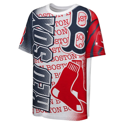 Boston Red Sox Impact Hit Bold T-Shirt - White