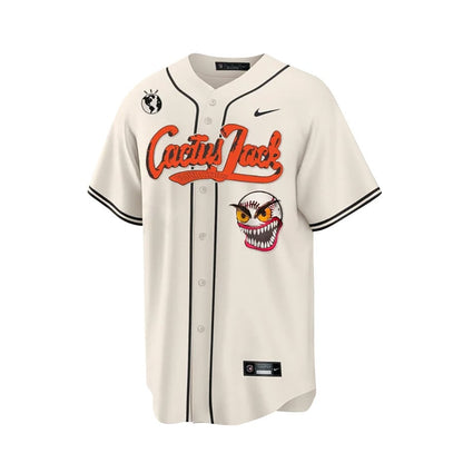 Jack 2 Houston Astros Cactus Jack Cream Jersey - Men