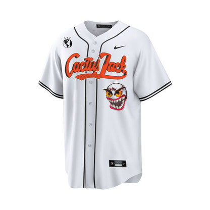 Justin Verlander 35 Houston Astros Cactus Jack White Jersey - Men