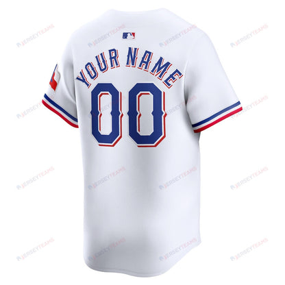 Texas Rangers Home Limited Custom YOUTH Jersey - White