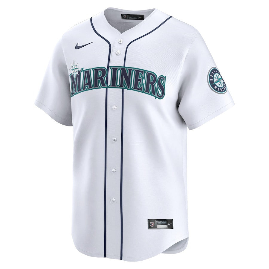 Seattle Mariners Home Limited YOUTH Jersey - White