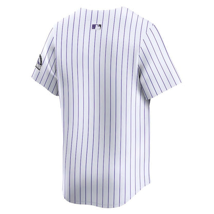 Colorado Rockies Home Limited YOUTH Jersey - White