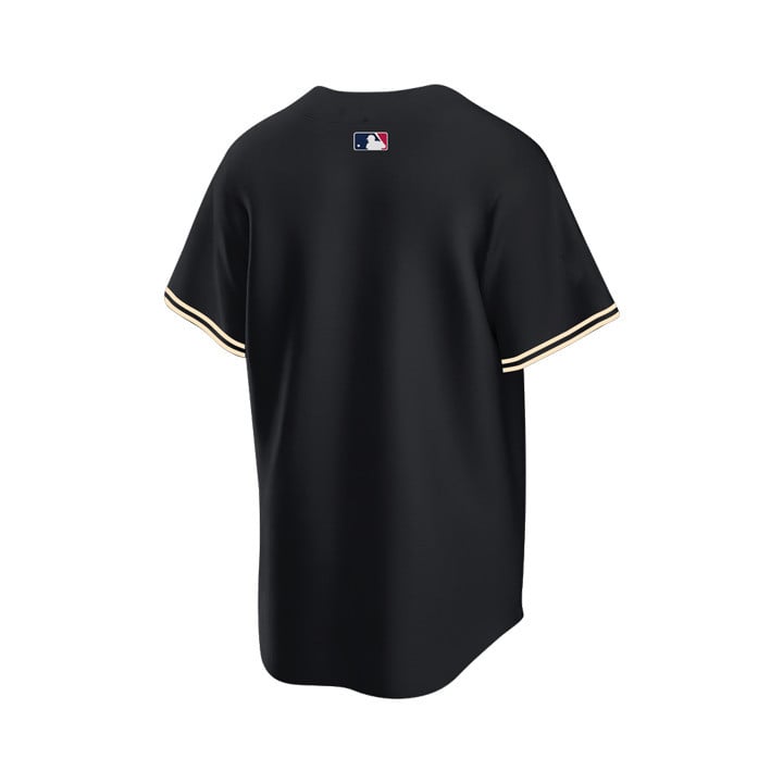 Justin Verlander 35 Houston Astros Cactus Jack Black Jersey V2 - Men