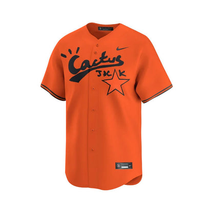 Kyle Tucker 30 Houston Astros Cactus Jack Men Jersey - Orange