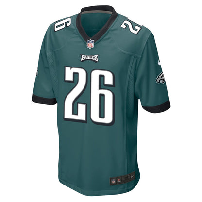 Saquon Barkley 26 Philadelphia Eagles Game Men Jersey - Midnight Green