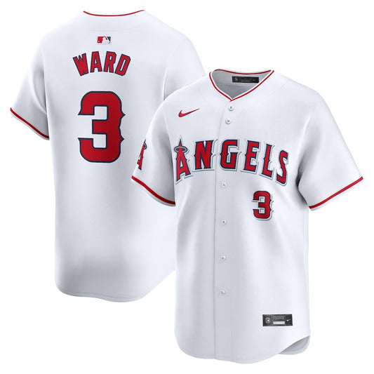 Taylor Ward 3 Los Angeles Angels Home Limited Men Jersey - White