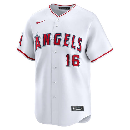 Mickey Moniak 16 Los Angeles Angels Home Limited Men Jersey - White