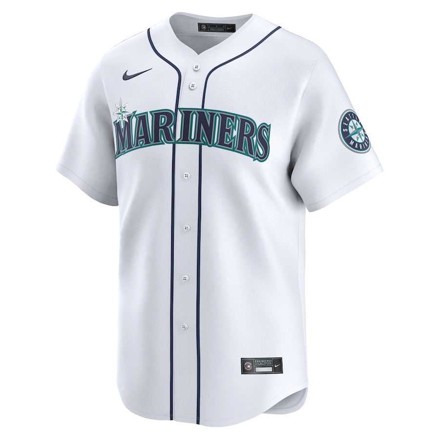 Josh Rojas 4 Seattle Mariners Home Limited Player Men Jersey - White