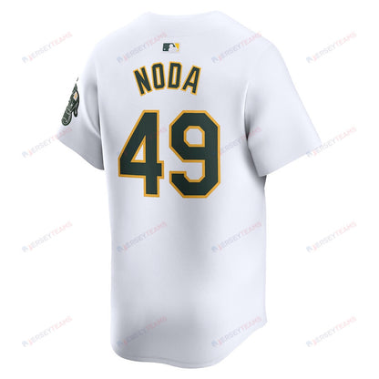 Ryan Noda 49 Oakland Athletics Home Limited Player Men Jersey - White