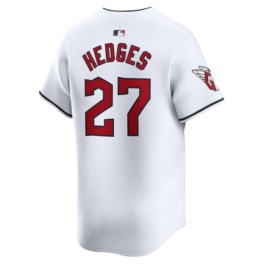 Austin Hedges 27 Cleveland Guardians Home Limited Player Men Jersey - White