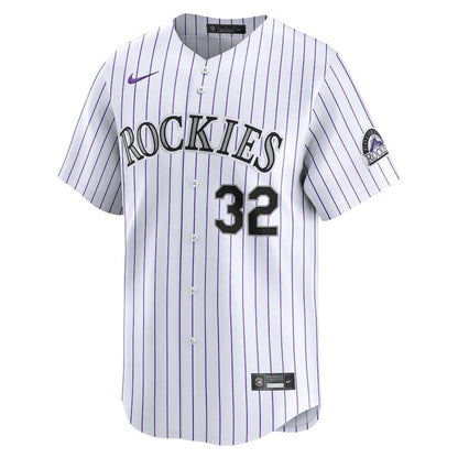 Dakota Hudson 32 Colorado Rockies Home Limited Player Men Jersey - White