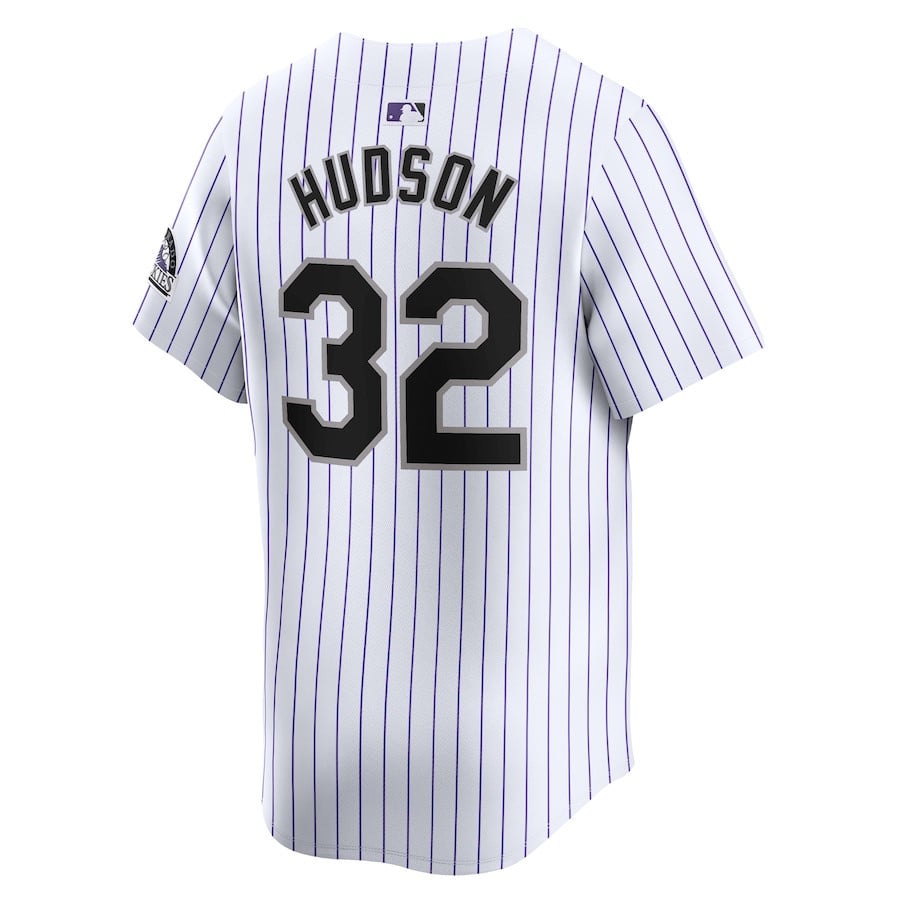 Dakota Hudson 32 Colorado Rockies Home Limited Player Men Jersey - White