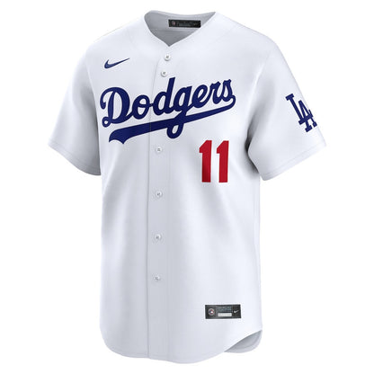 Miguel Rojas 11 Los Angeles Dodgers Home Limited Player Men Jersey - White