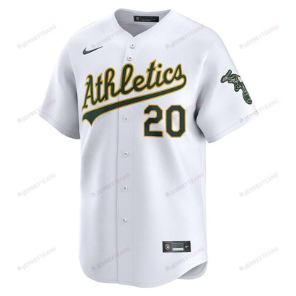 Zack Gelof 20 Oakland Athletics Home Limited Player Men Jersey - White