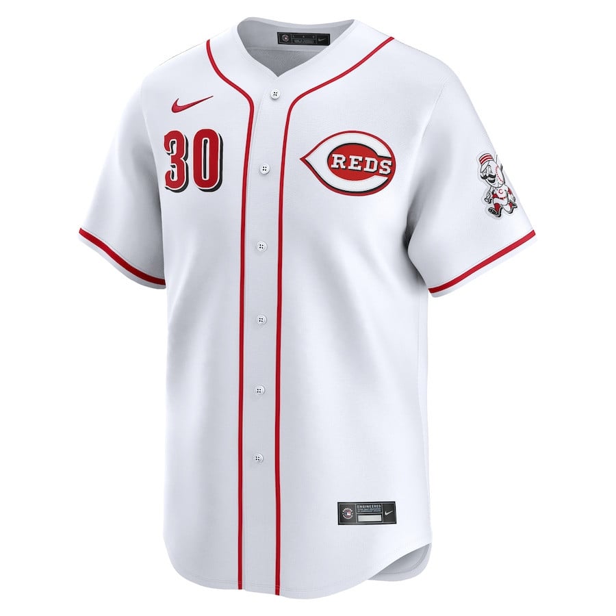 Will Benson 30 Cincinnati Reds Home Limited Player Men Jersey - White