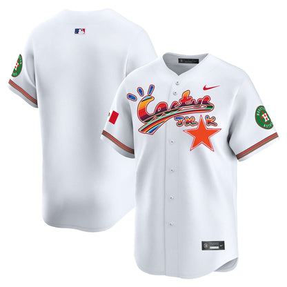 Houston Astros Mexico Cactus Jack Men Jersey - White