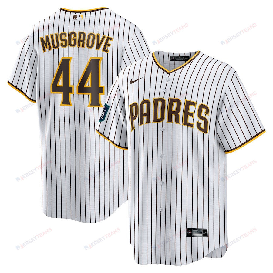 Joe Musgrove 44 San Diego Padres 2024 MLB World Tour Seoul Series Home Jersey - White