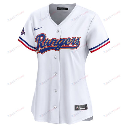 Max Scherzer 31 Texas Rangers 2024 Gold Collection Limited Jersey - Women White