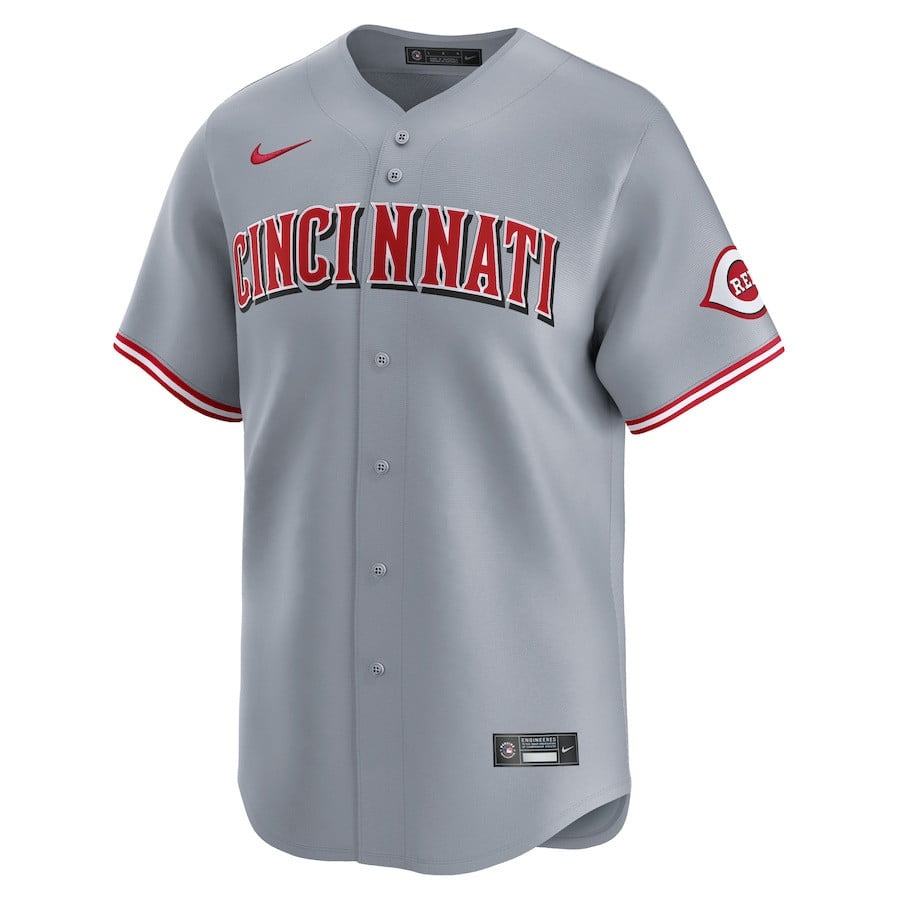 Cincinnati Reds Away Limited Men Jersey - Gray