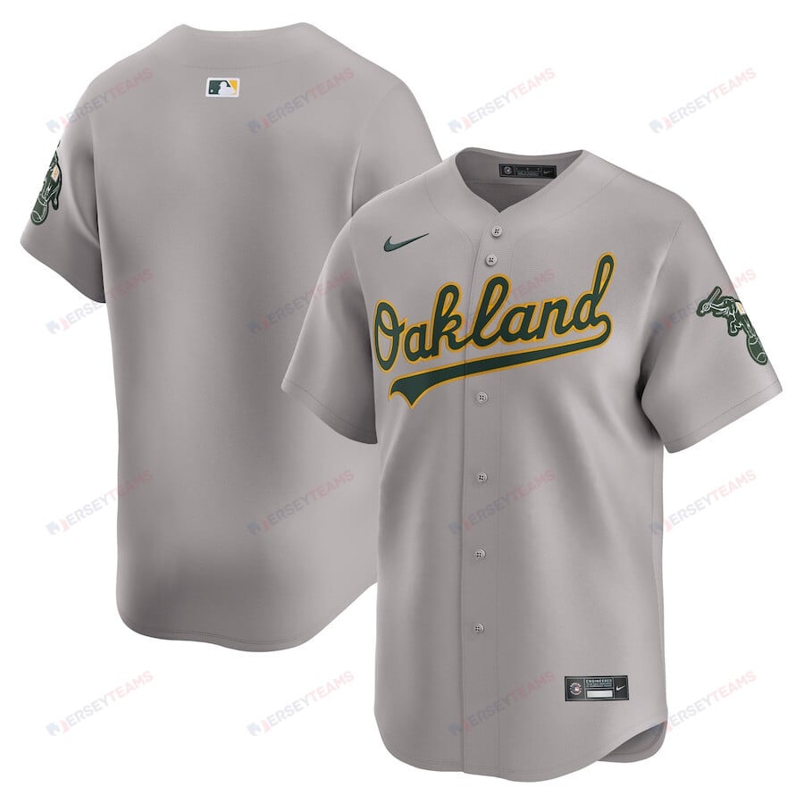Oakland Athletics Away Limited Men Jersey - Gray