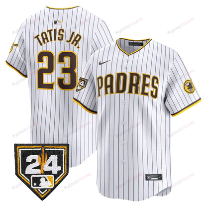 Fernando Tatis Jr. 23 San Diego Padres 2024 Spring Training Men Jersey - White