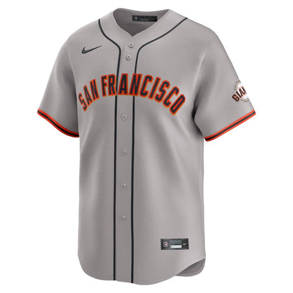 Keaton Winn 67 San Francisco Giants Away Limited Men Jersey - Gray