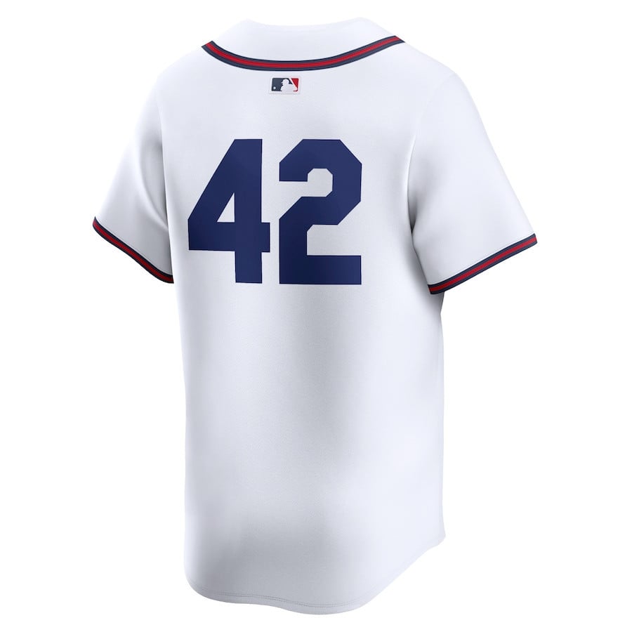 Atlanta Braves 2024 Jackie Robinson Day Home Men Limited Jersey - White