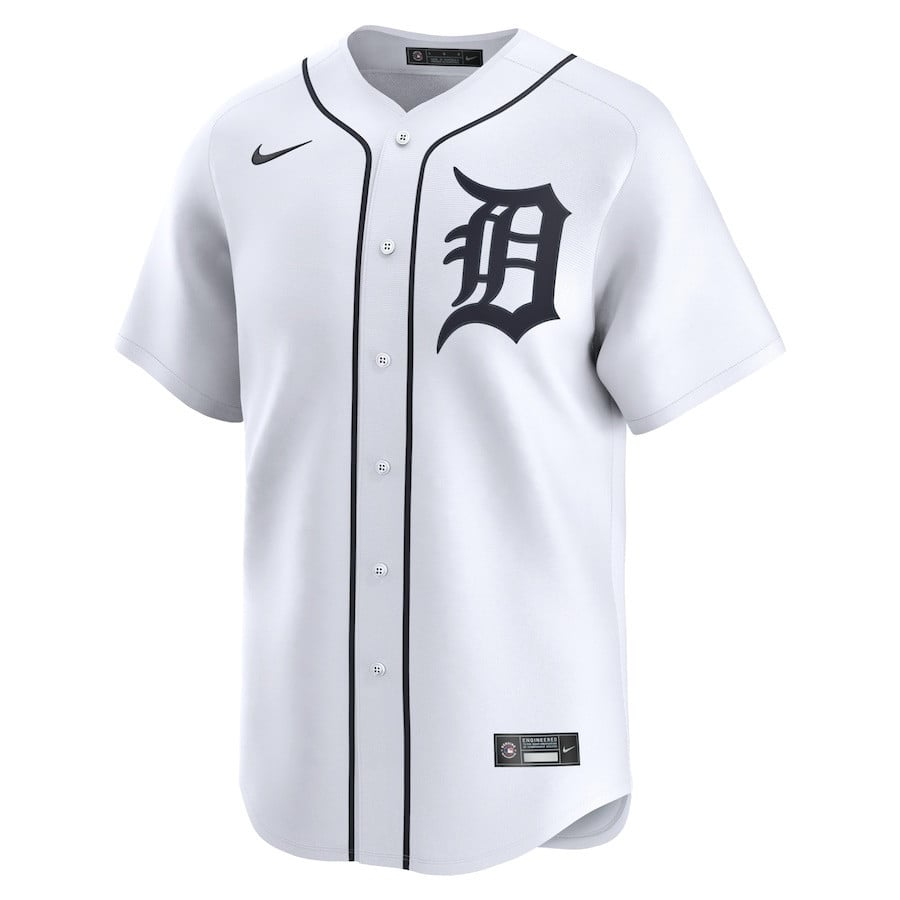 Detroit Tigers 2024 Jackie Robinson Day Home Men Limited Jersey - White