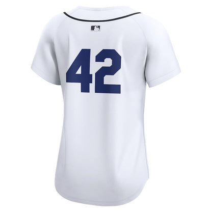 Detroit Tigers 2024 Jackie Robinson Day Home Limited Women Jersey - White