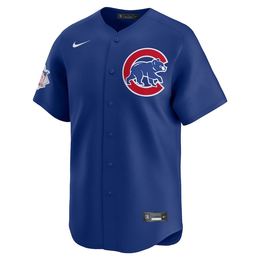 Chicago Cubs Alternate Limited Custom Men Jersey - Royal