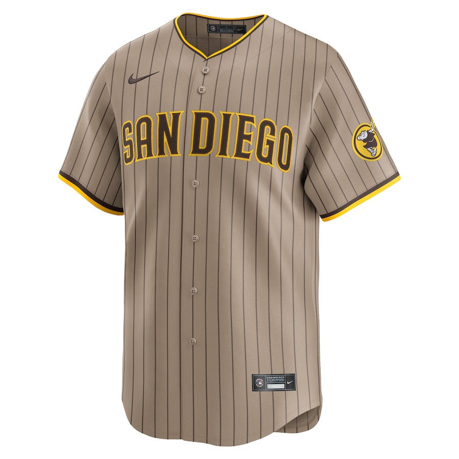 Fernando Tatis Jr. 23 San Diego Padres Alternate Limited Men Jersey - Tan