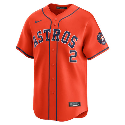Alex Bregman 2 Houston Astros Alternate Limited Men Jersey - Orange