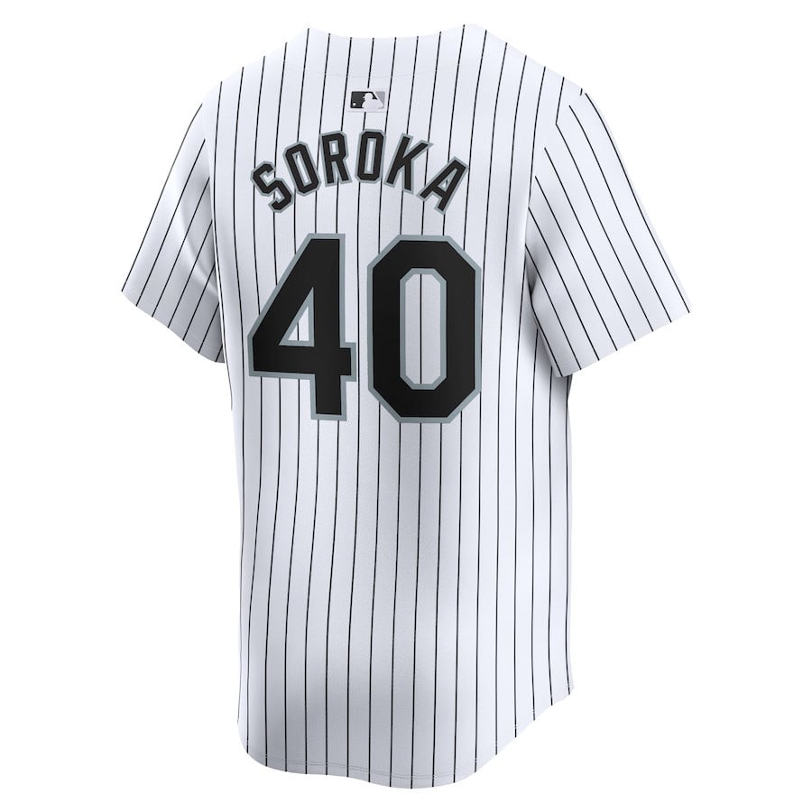 Michael Soroka 40 Chicago White Sox Home Limited Men Jersey - White