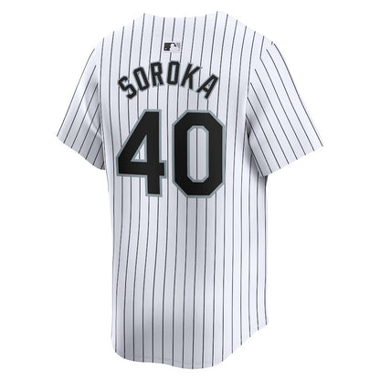 Michael Soroka 40 Chicago White Sox Home Limited Men Jersey - White