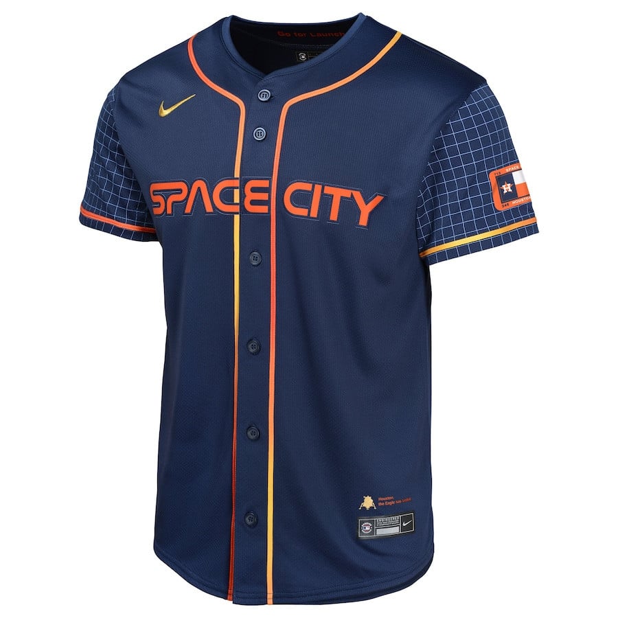 Jose Altuve 27 Houston Astros City Connect Limited YOUTH Jersey - Navy