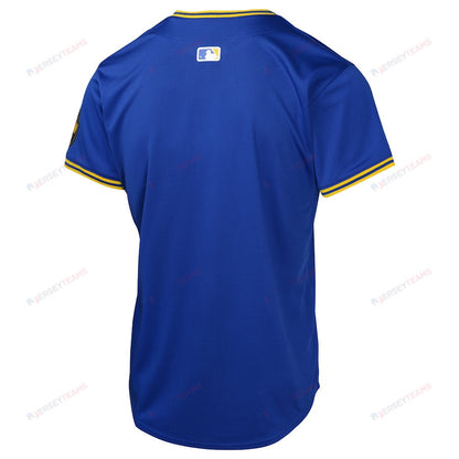 Seattle Mariners City Connect Limited YOUTH Jersey - Navy