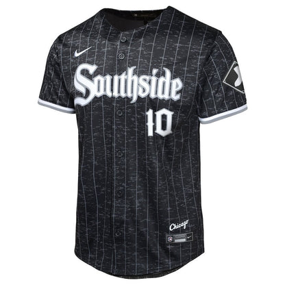 Yoan Moncada 10 Chicago White Sox City Connect Limited YOUTH Jersey - Black