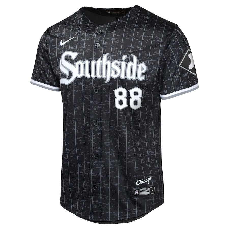 Luis Robert Jr. 88 Chicago White Sox City Connect Limited YOUTH Jersey - Black