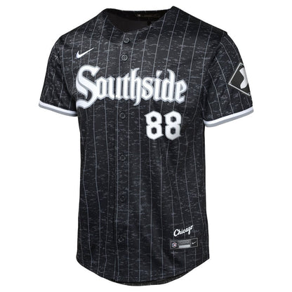 Luis Robert Jr. 88 Chicago White Sox City Connect Limited YOUTH Jersey - Black
