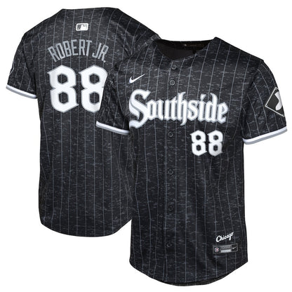 Luis Robert Jr. 88 Chicago White Sox City Connect Limited YOUTH Jersey - Black
