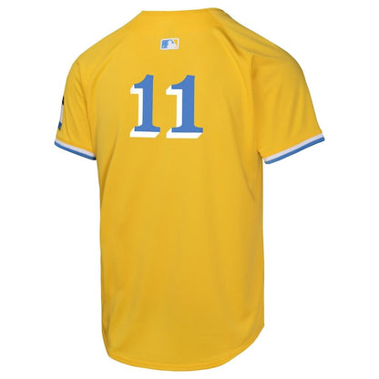 Rafael Devers 11 Boston Red Sox City Connect Limited YOUTH Jersey - Gold