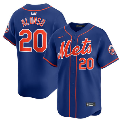 Pete Alonso 20 New York Mets Alternate Limited Men Jersey - Royal