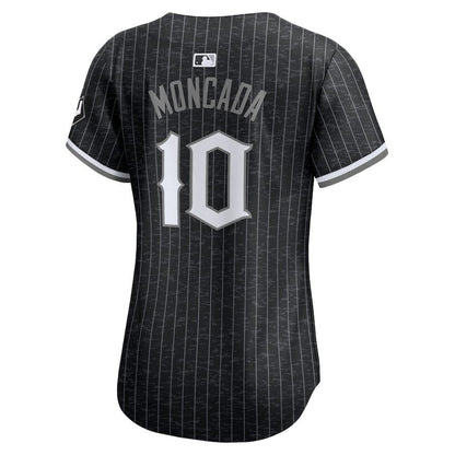 Yoán Moncada 10 Chicago White Sox City Connect Limited Women Jersey - Black