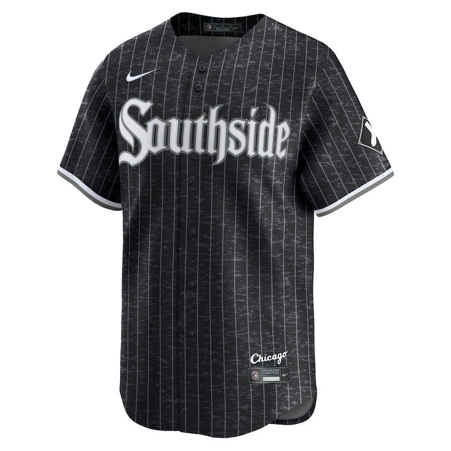 Chicago White Sox City Connect Retired Men Jersey - Black