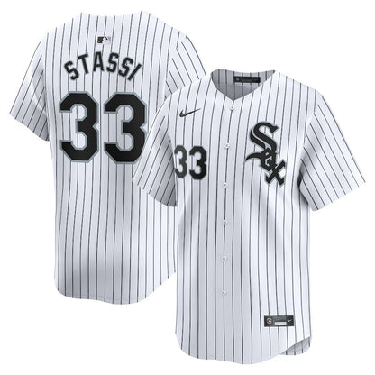 Max Stassi 33 Chicago White Sox Home Limited Men Jersey - White