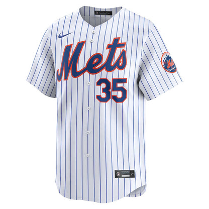 Adrian Houser 35 New York Mets Home Limited Men Jersey - White