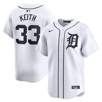Colt Keith 33 Detroit Tigers Home Limited Men Jersey - White