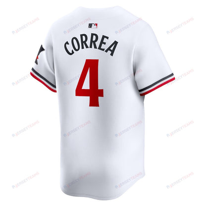Carlos Correa 4 Minnesota Twins Home Limited YOUTH Jersey - White